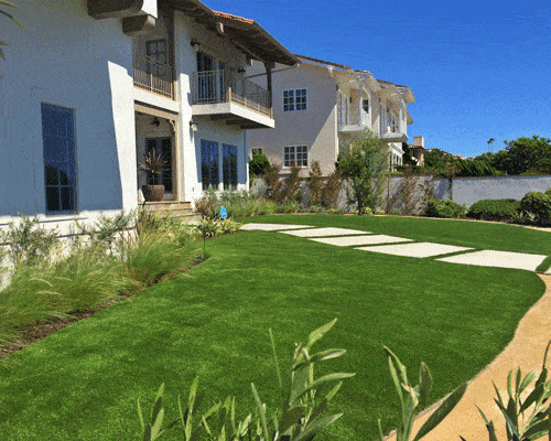 artificial front lawn