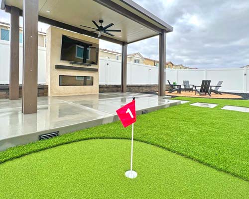 Artificial Putting Green