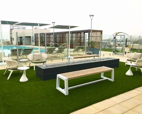 Rooftop Apartment Artificial Turf