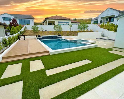 Residential Artificial Turf Installation