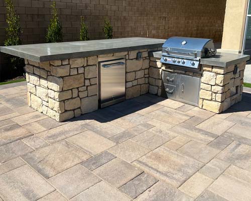 BBQ Island Masonry Gallery