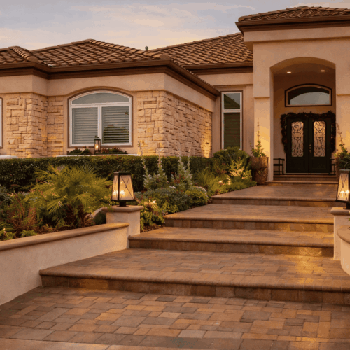 paver-entry-steps-landscape-design-yorba-linda-ca